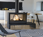 Design fireplaces AXIS STOVE 1000