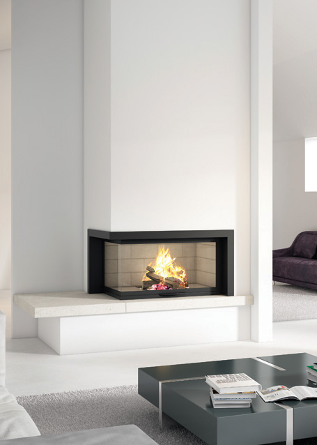 Fireplaces And Frames Gaia Cheminees Axis