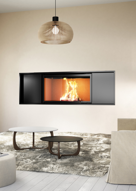 design fireplaces AXIS MERIBEL SURROUND